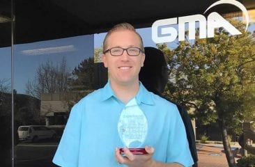 Congratulations to GMA’s Matthew Fishman Sales Rep of the Year